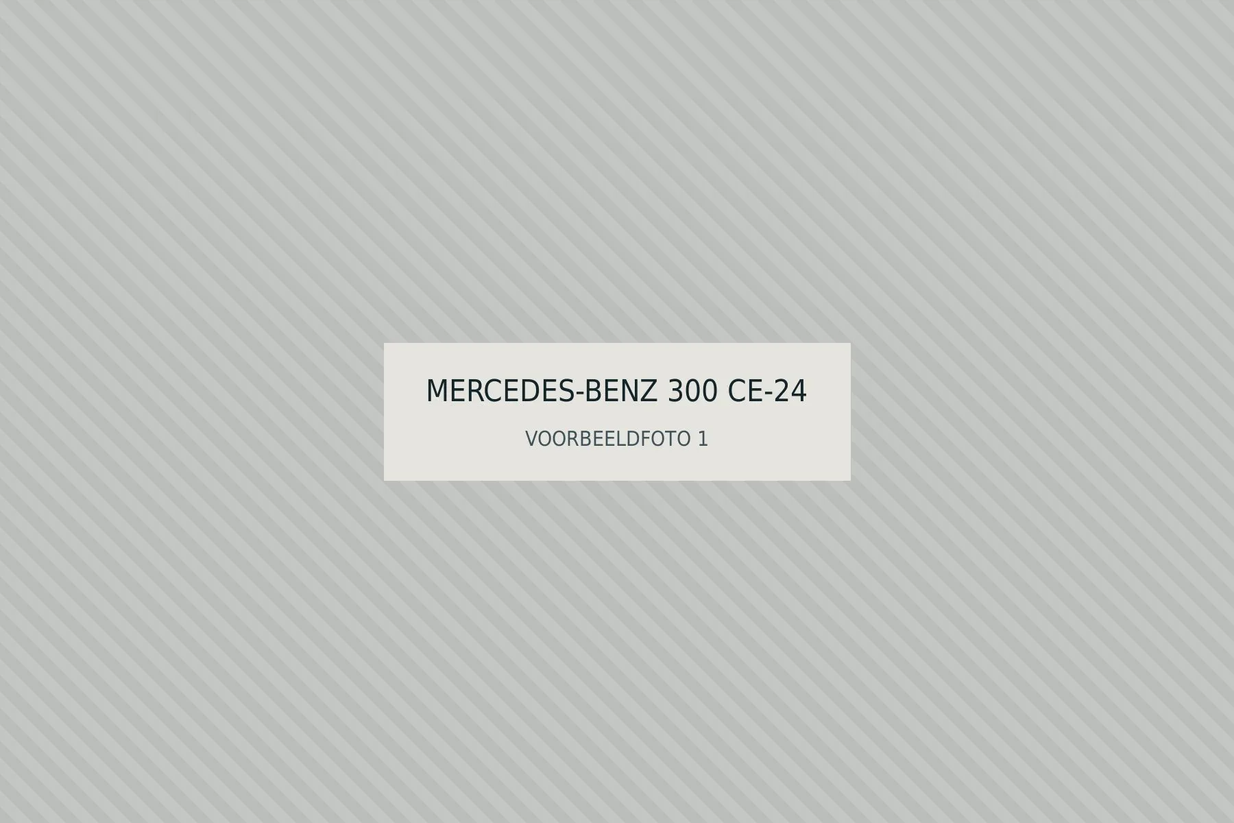 Mercedes-Benz 300 CE-24 Sportline, foto 1